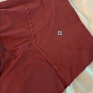 lululemon athletica Burgundy Leggings
